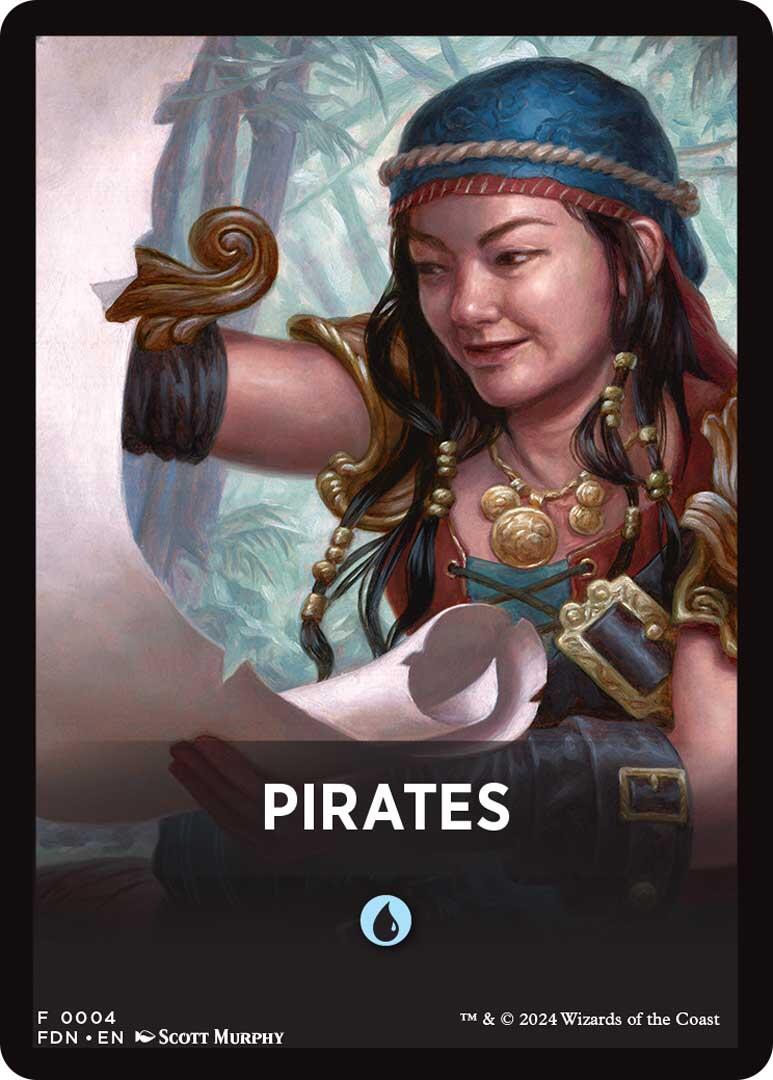 Pirates Theme Card [Foundations Tokens] | Cracking-Singles