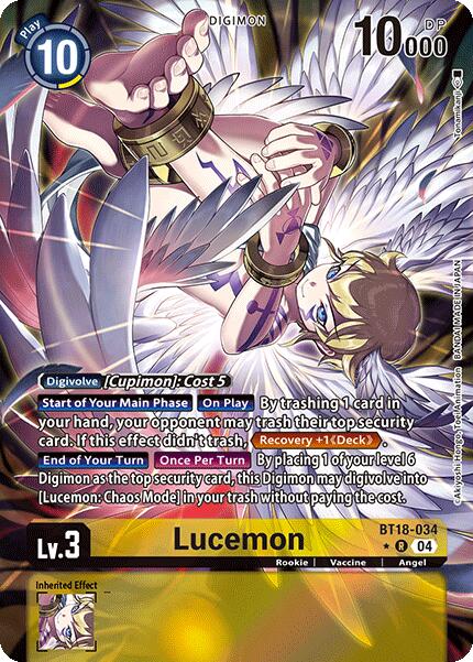 Lucemon [BT18-034] (Alternate Art) [Release Special Booster Ver.2.0] | Cracking-Singles