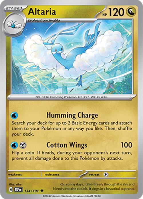 Altaria (134/191) [Scarlet & Violet: Surging Sparks] | Cracking-Singles