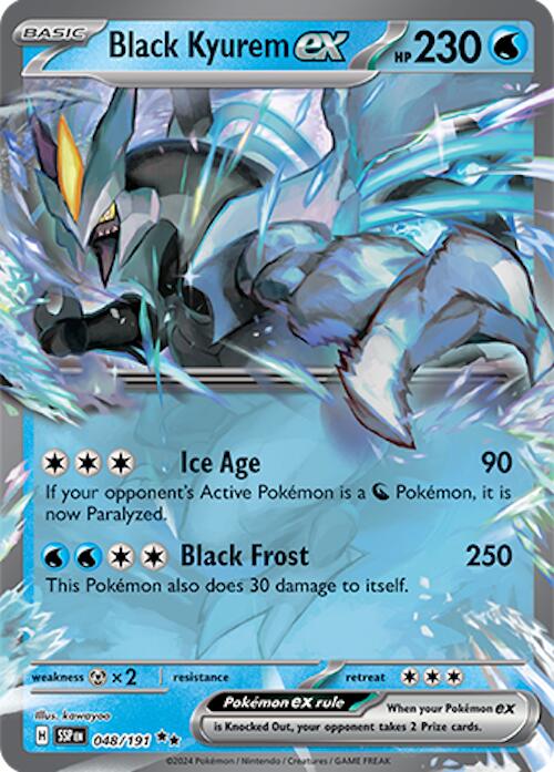 Black Kyurem ex (048/191) [Scarlet & Violet: Surging Sparks] | Cracking-Singles