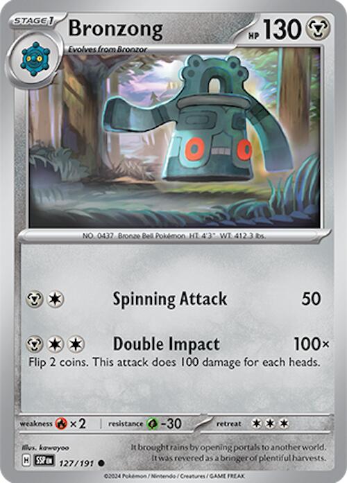 Bronzong (127/191) [Scarlet & Violet: Surging Sparks] | Cracking-Singles