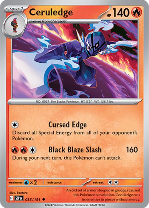 Ceruledge (035/191) [Scarlet & Violet: Surging Sparks] | Cracking-Singles