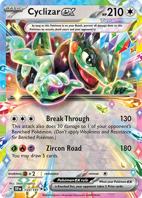 Cyclizar ex (159/191) [Scarlet & Violet: Surging Sparks] | Cracking-Singles