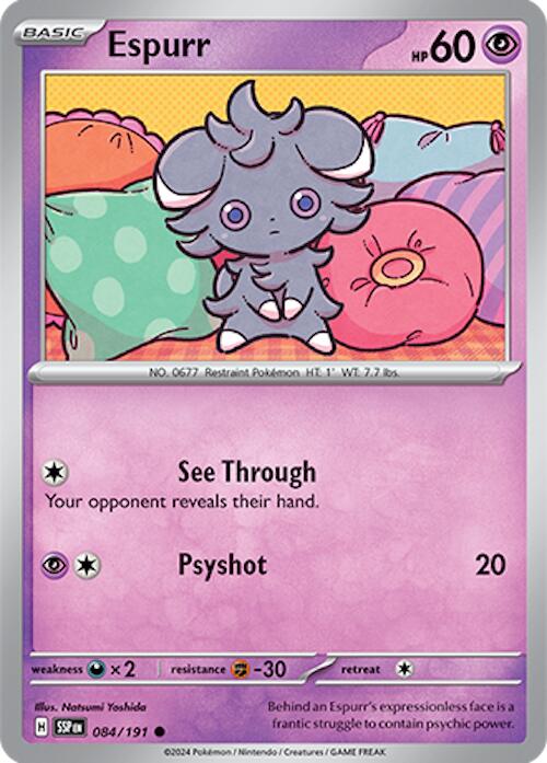 Espurr (084/191) [Scarlet & Violet: Surging Sparks] | Cracking-Singles