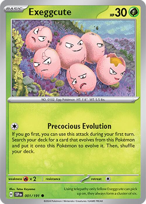 Exeggcute (001/191) [Scarlet & Violet: Surging Sparks] | Cracking-Singles