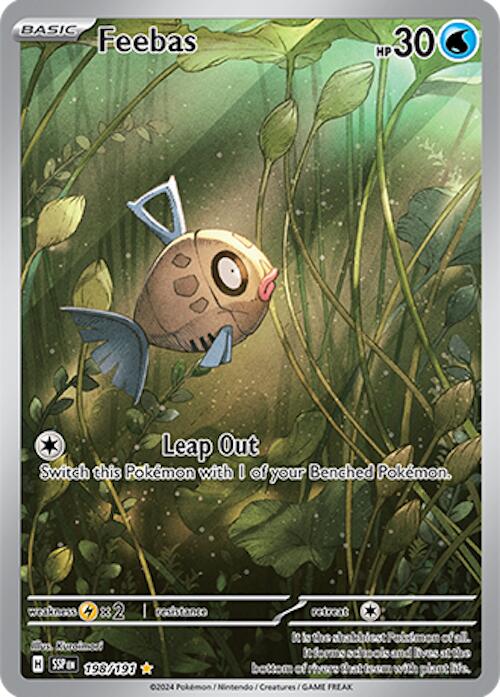 Feebas (198/191) [Scarlet & Violet: Surging Sparks] | Cracking-Singles