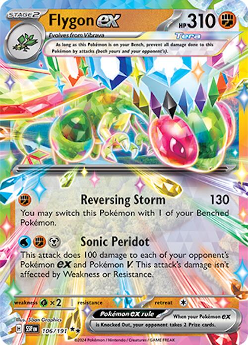 Flygon ex (106/191) [Scarlet & Violet: Surging Sparks] | Cracking-Singles