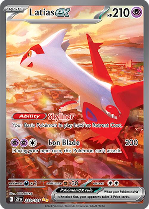 Latias ex (239/191) [Scarlet & Violet: Surging Sparks] | Cracking-Singles