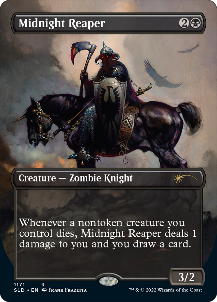 Midnight Reaper (Borderless) [Secret Lair Drop Series] | Cracking-Singles