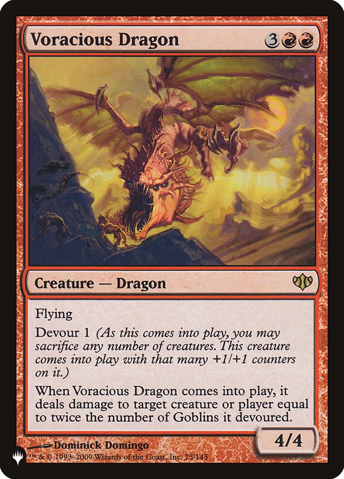 Voracious Dragon [The List] | Cracking-Singles