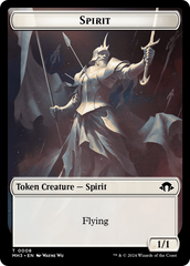 Phyrexian Germ // Spirit (0008) Double-Sided Token [Modern Horizons 3 Tokens] | Cracking-Singles