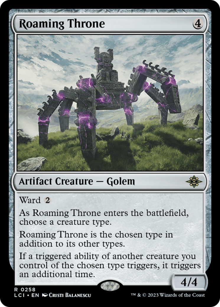 Roaming Throne [The Lost Caverns of Ixalan] | Cracking-Singles