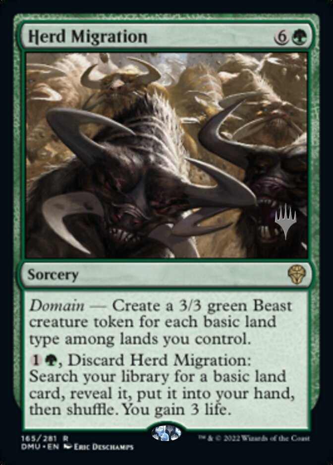 Herd Migration (Promo Pack) [Dominaria United Promos] | Cracking-Singles