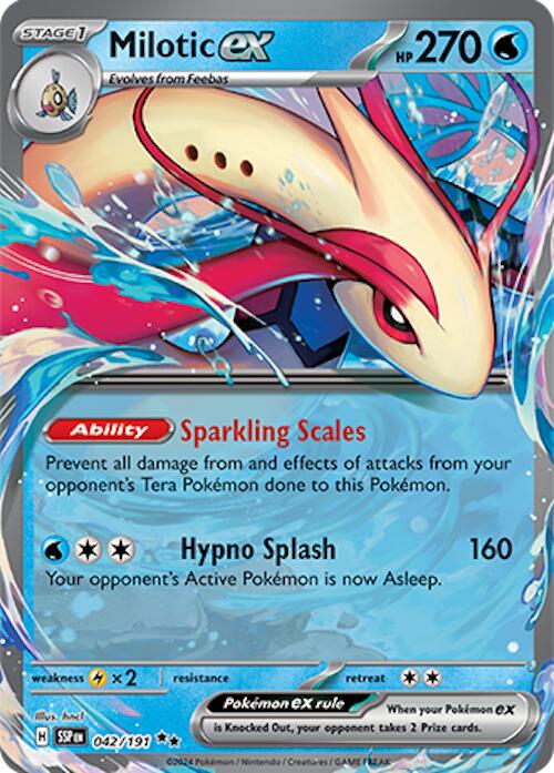 Milotic ex (042/191) [Scarlet & Violet: Surging Sparks] | Cracking-Singles