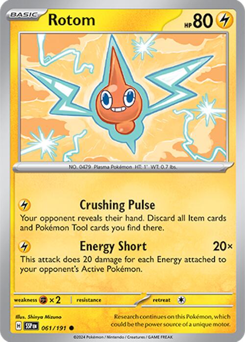 Rotom (061/191) [Scarlet & Violet: Surging Sparks] | Cracking-Singles