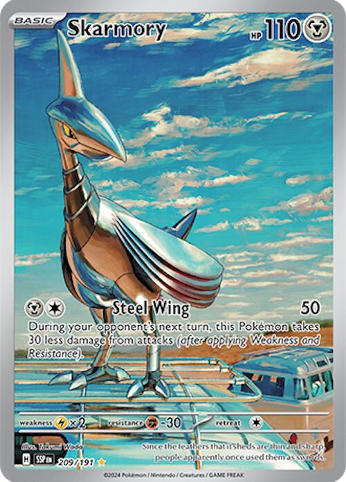 Skarmory (209/191) [Scarlet & Violet: Surging Sparks] | Cracking-Singles