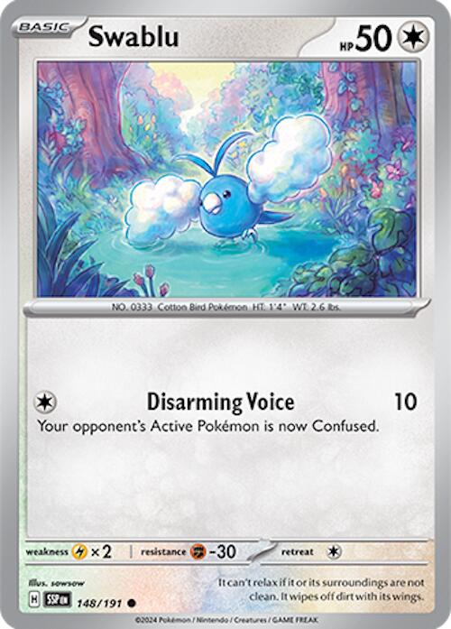 Swablu (148/191) [Scarlet & Violet: Surging Sparks] | Cracking-Singles