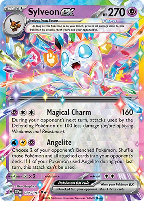 Sylveon ex (086/191) [Scarlet & Violet: Surging Sparks] | Cracking-Singles