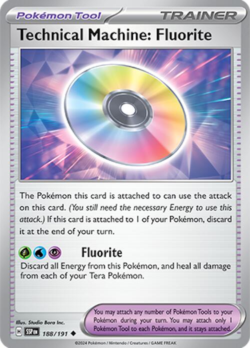 Technical Machine: Fluorite (188/191) [Scarlet & Violet: Surging Sparks] | Cracking-Singles