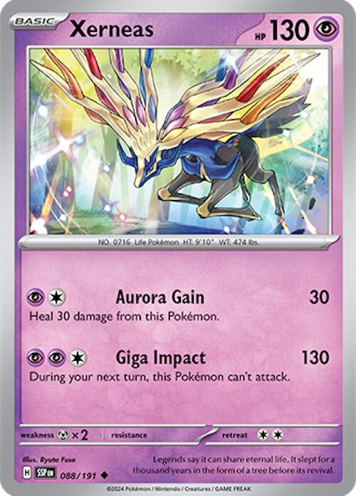 Xerneas (088/191) [Scarlet & Violet: Surging Sparks] | Cracking-Singles