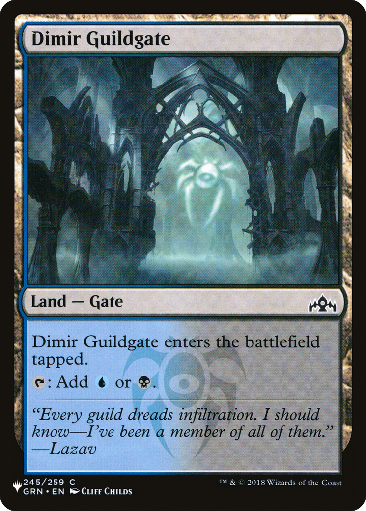 Dimir Guildgate [The List] | Cracking-Singles