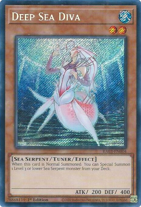 Deep Sea Diva (Secret Rare) [RA03-EN004] Secret Rare | Cracking-Singles