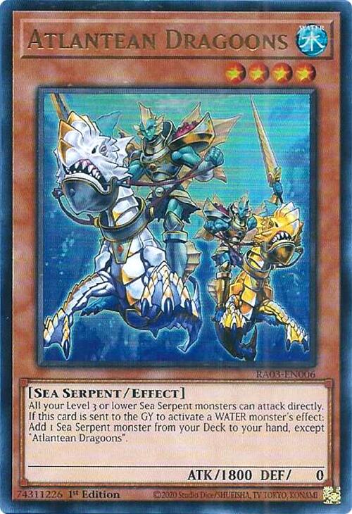 Atlantean Dragoons (UR) [RA03-EN006] Ultra Rare | Cracking-Singles