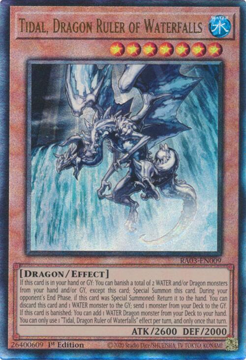 Tidal, Dragon Ruler of Waterfalls (UTR) [RA03-EN009] Prismatic Ultimate Rare | Cracking-Singles