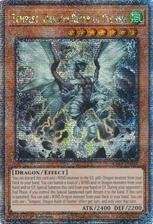 Tempest, Dragon Ruler of Storms (Quarter Century Secret Rare) [RA03-EN011] Quarter Century Secret Rare | Cracking-Singles