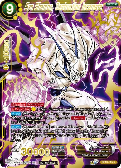 Syn Shenron, Destruction Incarnate (Alternate Art) (BT10-115) [Tournament Promotion Cards] | Cracking-Singles