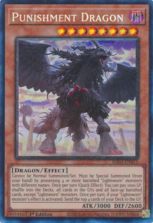 Punishment Dragon (CR) [RA03-EN015] Prismatic Collector's Rare | Cracking-Singles