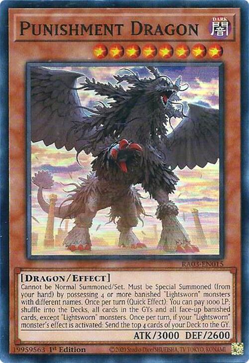 Punishment Dragon [RA03-EN015] Super Rare | Cracking-Singles