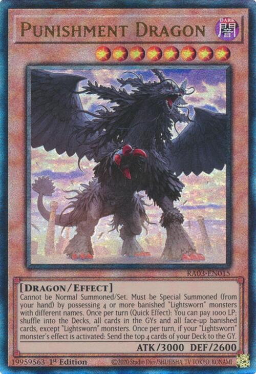 Punishment Dragon (UTR) [RA03-EN015] Prismatic Ultimate Rare | Cracking-Singles