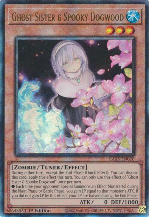 Ghost Sister & Spooky Dogwood (UTR) [RA03-EN020] Prismatic Ultimate Rare | Cracking-Singles