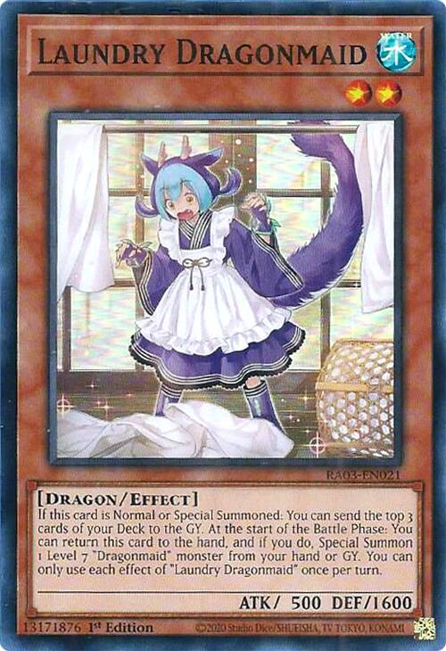 Laundry Dragonmaid [RA03-EN021] Super Rare | Cracking-Singles