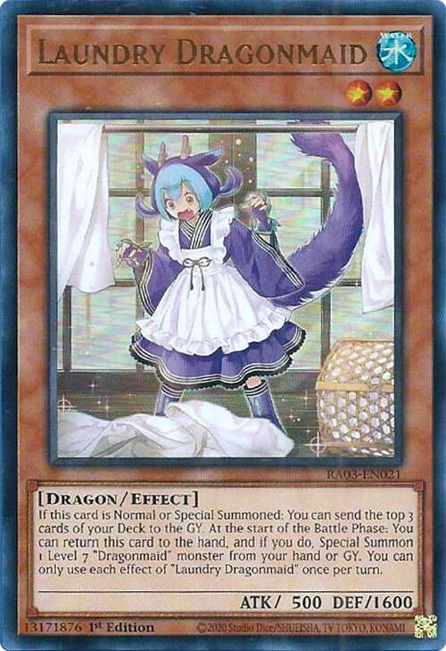 Laundry Dragonmaid (UR) [RA03-EN021] Ultra Rare | Cracking-Singles