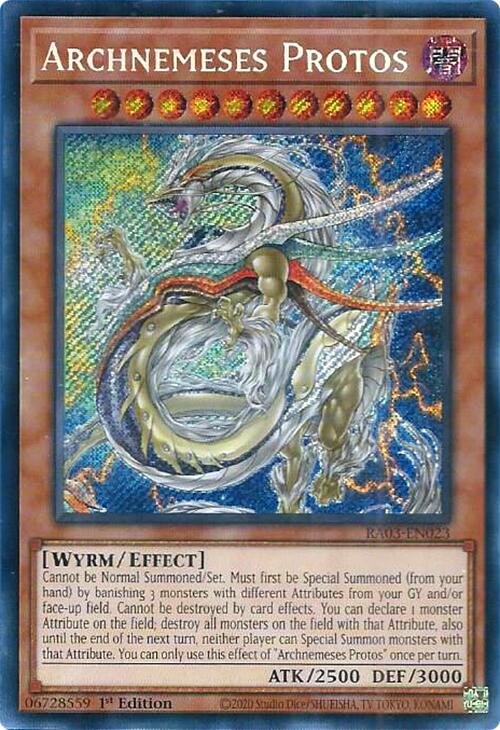 Archnemeses Protos (Secret Rare) [RA03-EN023] Secret Rare | Cracking-Singles