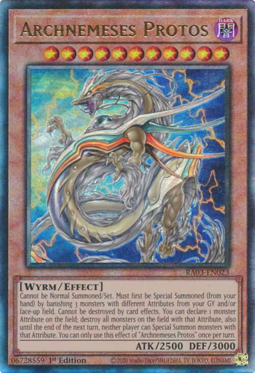 Archnemeses Protos (UTR) [RA03-EN023] Prismatic Ultimate Rare | Cracking-Singles