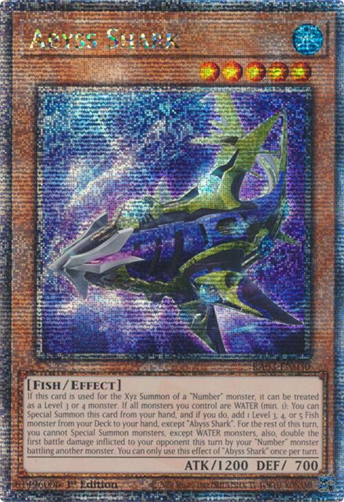 Abyss Shark (Quarter Century Secret Rare) [RA03-EN030] Quarter Century Secret Rare | Cracking-Singles