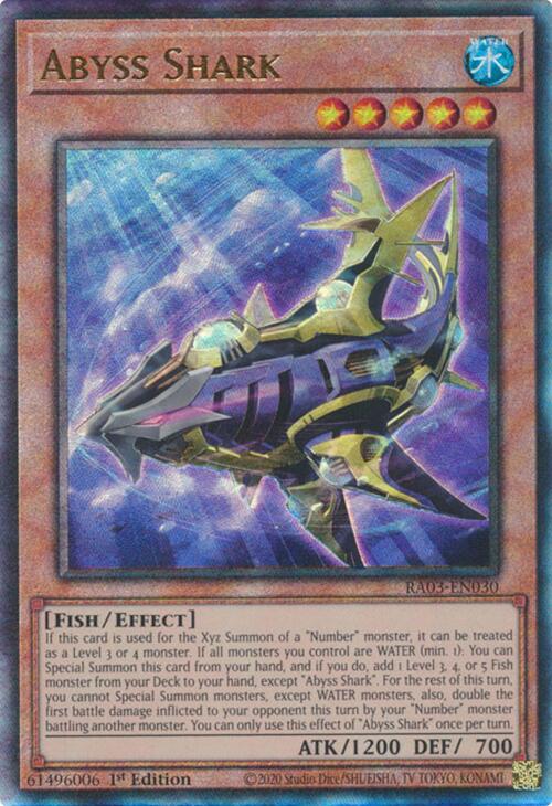 Abyss Shark (UTR) [RA03-EN030] Prismatic Ultimate Rare | Cracking-Singles