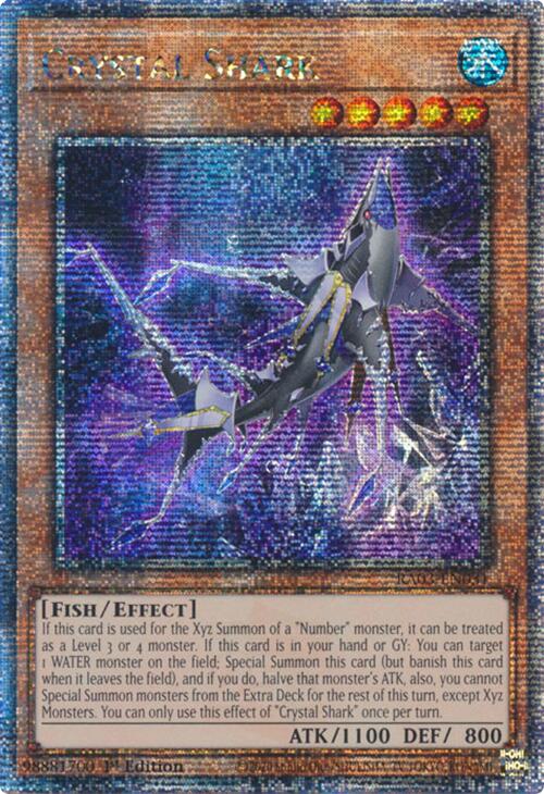 Crystal Shark (Quarter Century Secret Rare) [RA03-EN031] Quarter Century Secret Rare | Cracking-Singles