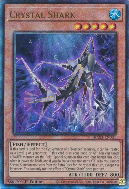 Crystal Shark (UTR) [RA03-EN031] Prismatic Ultimate Rare | Cracking-Singles