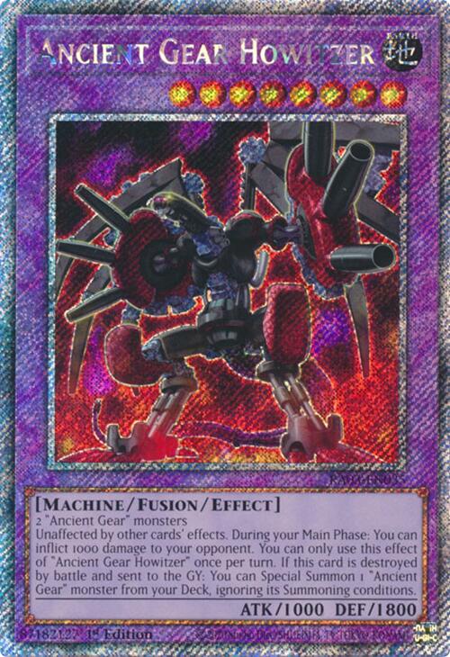 Ancient Gear Howitzer (Platinum Secret Rare) [RA03-EN035] Platinum Secret Rare | Cracking-Singles