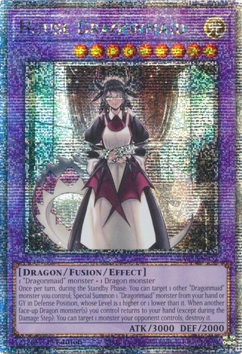 House Dragonmaid (Quarter Century Secret Rare) [RA03-EN037] Quarter Century Secret Rare | Cracking-Singles