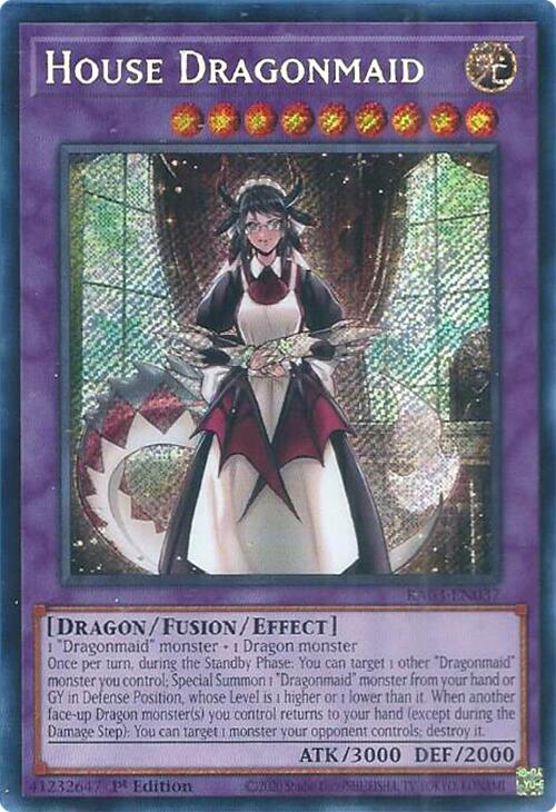 House Dragonmaid (Secret Rare) [RA03-EN037] Secret Rare | Cracking-Singles