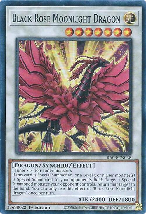 Black Rose Moonlight Dragon [RA03-EN038] Super Rare | Cracking-Singles