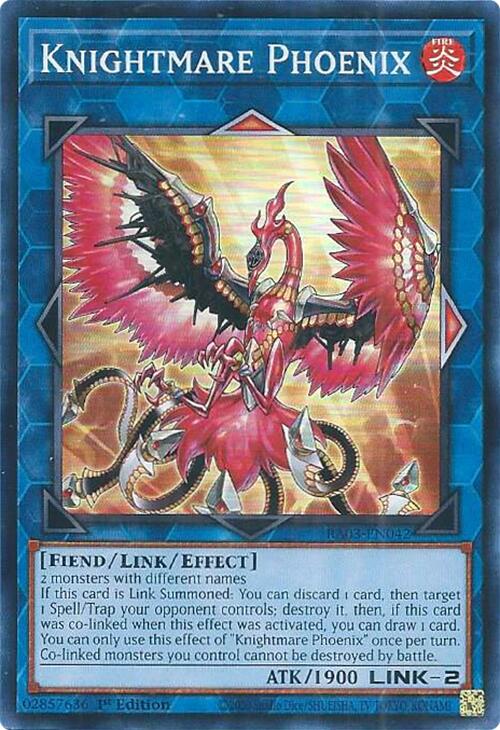 Knightmare Phoenix [RA03-EN042] Super Rare | Cracking-Singles