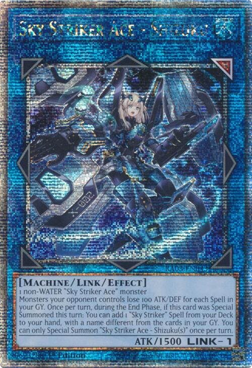 Sky Striker Ace - Shizuku (Quarter Century Secret Rare) [RA03-EN043] Quarter Century Secret Rare | Cracking-Singles