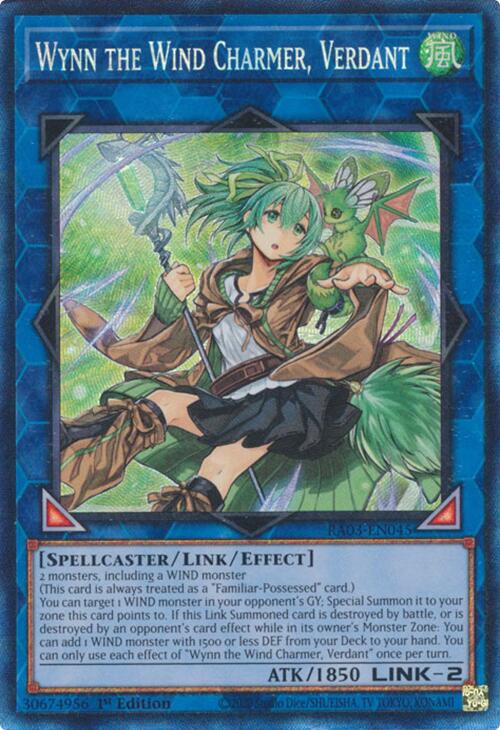 Wynn the Wind Charmer, Verdant (CR) [RA03-EN045] Prismatic Collector's Rare | Cracking-Singles