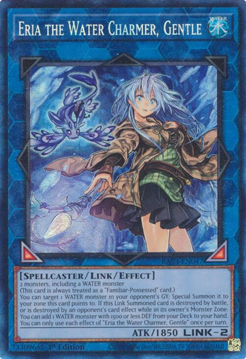 Eria the Water Charmer, Gentle (CR) [RA03-EN047] Prismatic Collector's Rare | Cracking-Singles